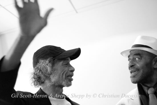 Gil Scott-Heron & Archie Shepp, Paris 2010